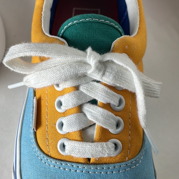 VANS•MULTI-COLOR BLOCK• WOMENS 8 / MENS 6.5 - Picture 4 of 8